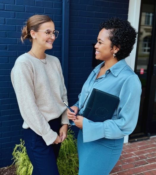 ladies talking