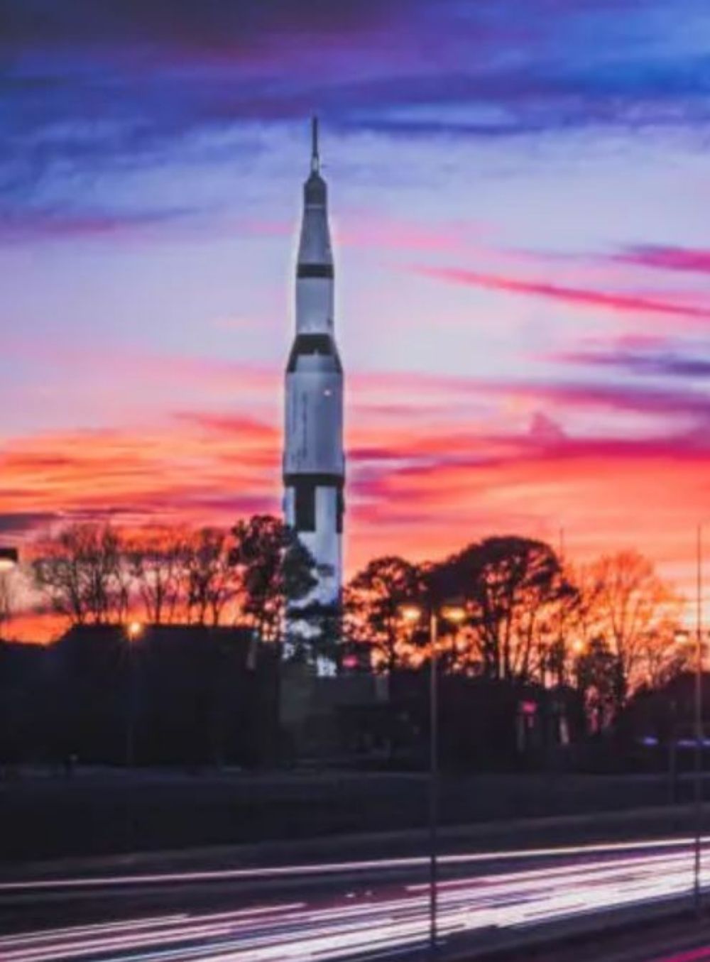 rocket at Space and Rocket Center