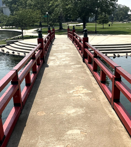 bridge at park